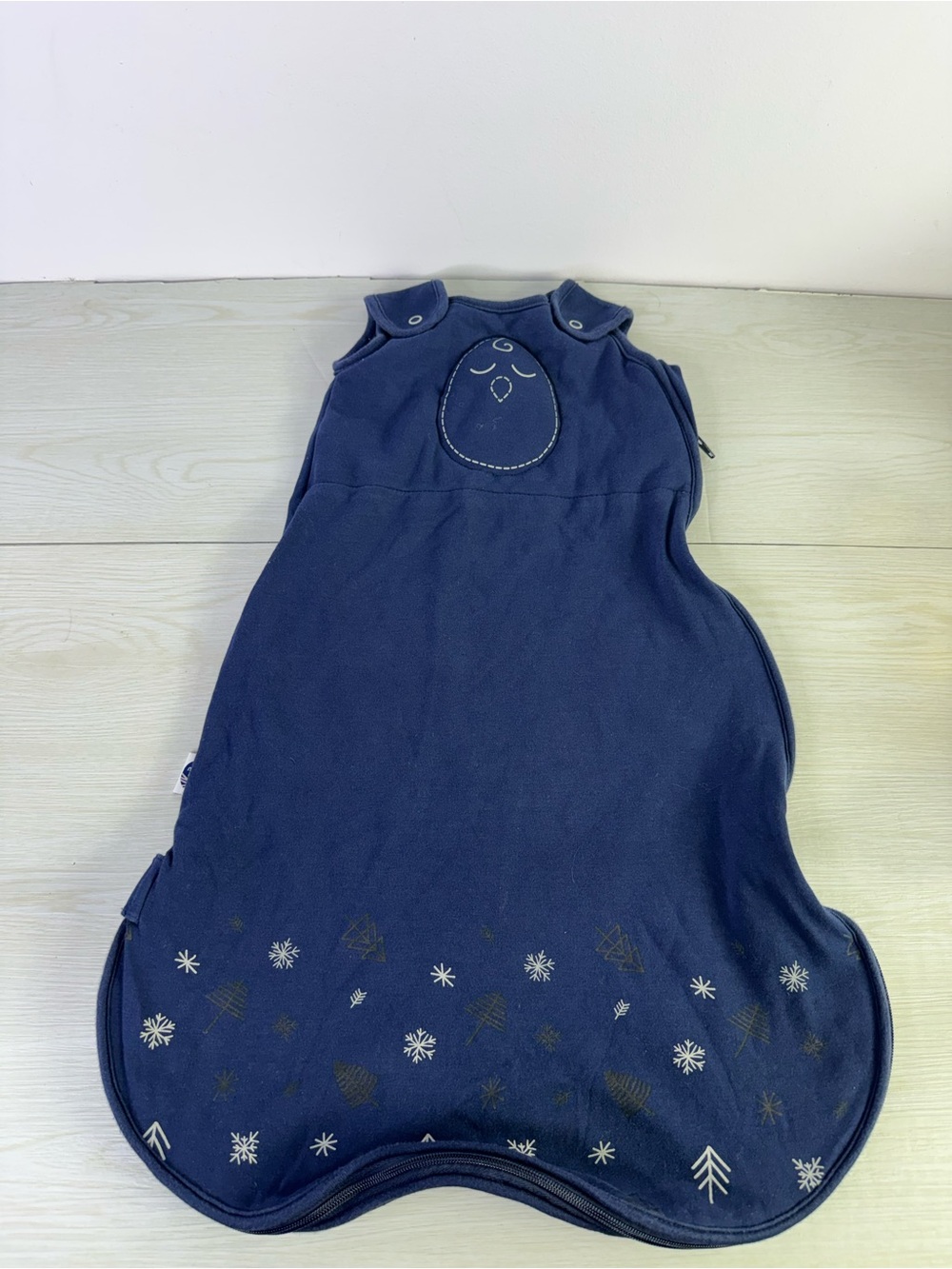 Nested Bean Zen Sack Classic Weighted Sleep Sack Navy Blue S 0-6 Months
